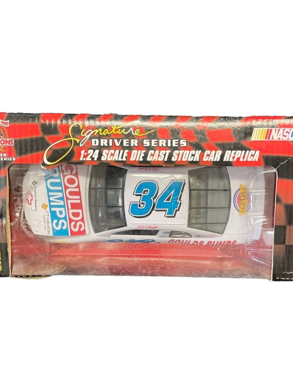 Mike McLaughlin #34 Racing Champions Signature Driver Series 1:24 Die Cast